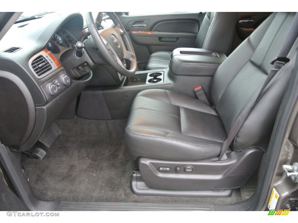 2013 Yukon XL SLT 4x4 - Mocha Steel Metallic / Ebony photo #8