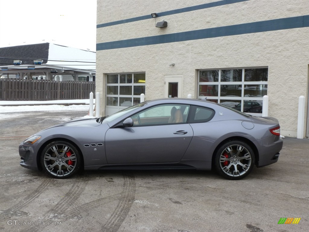 2014 GranTurismo Sport Coupe - Grigio Alfieri (Grey) / Cuoio photo #2