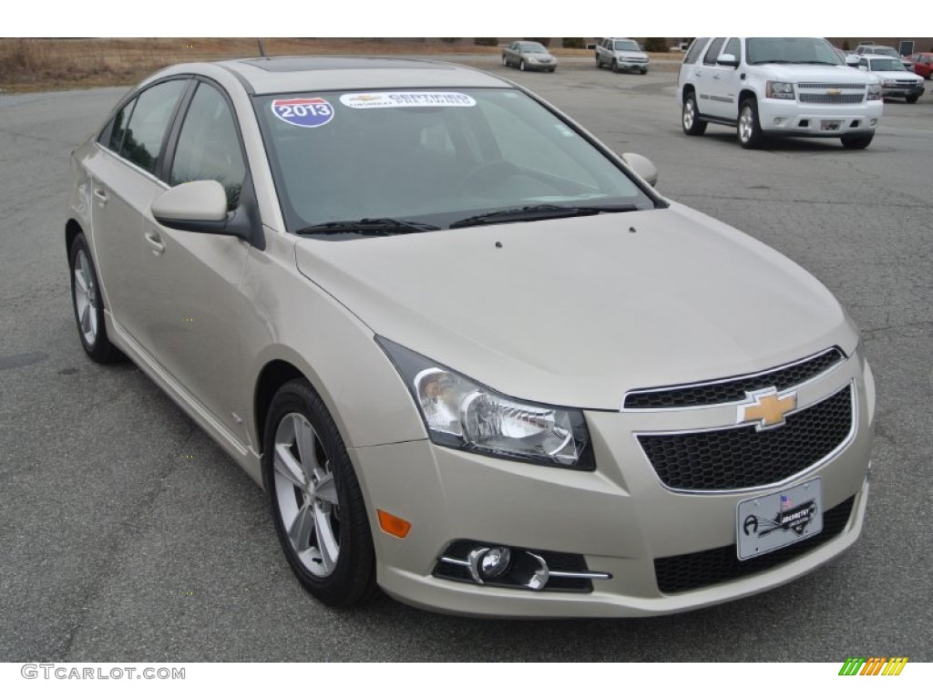 2013 Cruze LT/RS - Champagne Silver Metallic / Jet Black photo #1