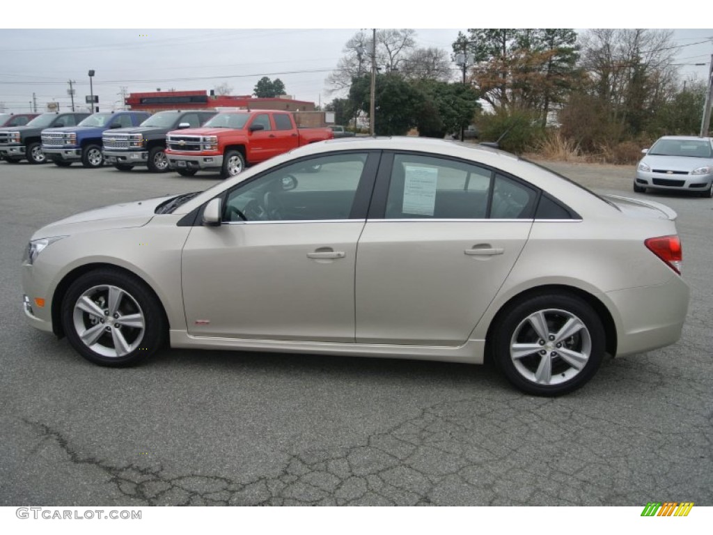 Champagne Silver Metallic 2013 Chevrolet Cruze LT/RS Exterior Photo #90325804