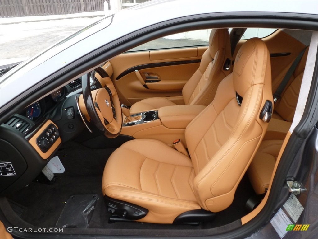 2014 GranTurismo Sport Coupe - Grigio Alfieri (Grey) / Cuoio photo #6