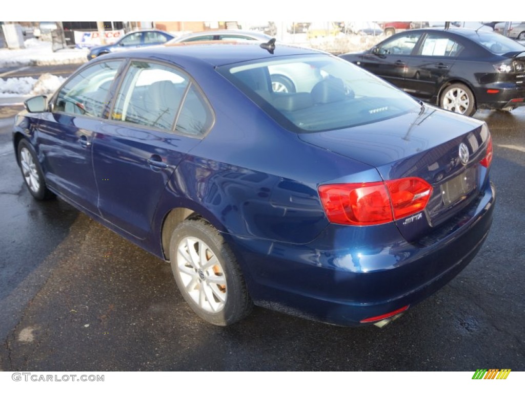 Tempest Blue Metallic 2011 Volkswagen Jetta SE Sedan Exterior Photo #90326271