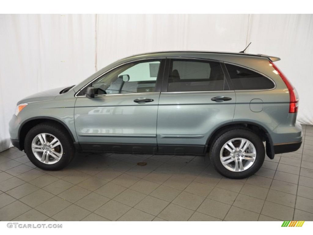 2011 CR-V EX - Opal Sage Metallic / Ivory photo #10
