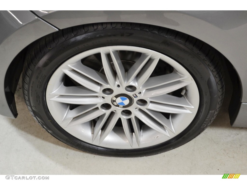 2011 1 Series 128i Coupe - Space Gray Metallic / Black photo #10