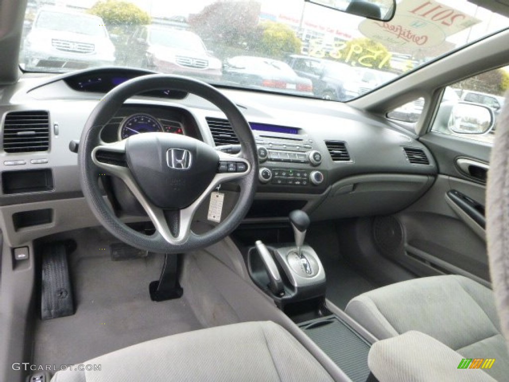 Gray Interior 2011 Honda Civic LX Sedan Photo #90329868