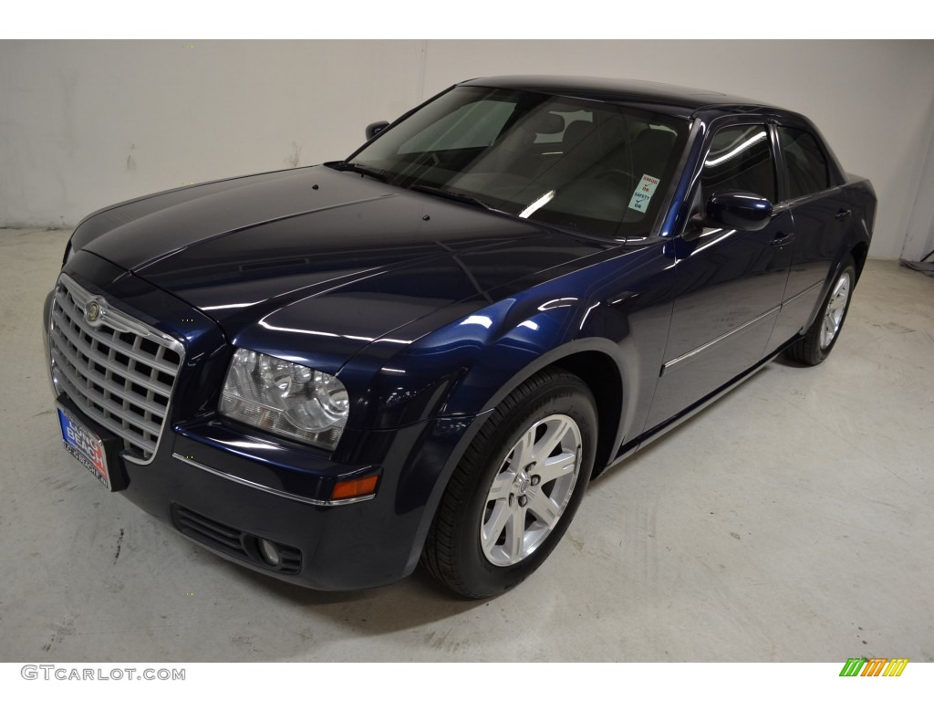 2006 300 Touring - Midnight Blue Pearlcoat / Dark Slate Gray/Light Graystone photo #8