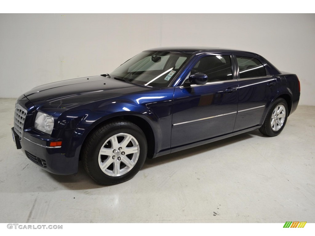 2006 300 Touring - Midnight Blue Pearlcoat / Dark Slate Gray/Light Graystone photo #9