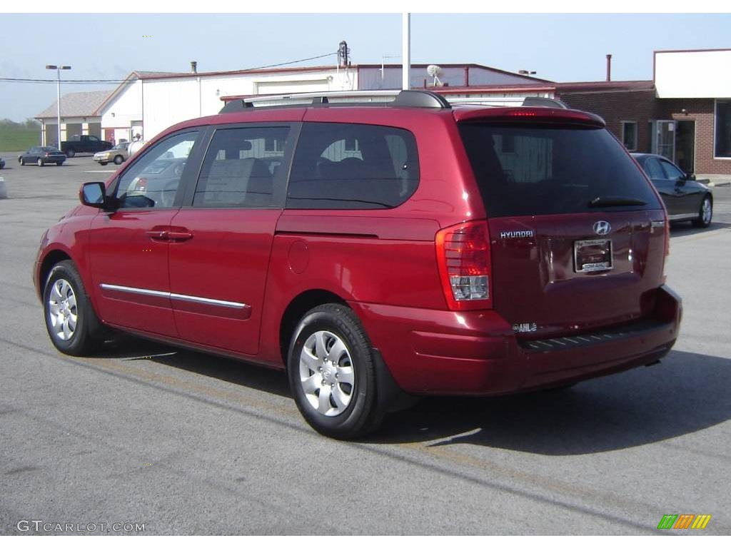 2008 Entourage GLS - Cranberry Red / Beige photo #3