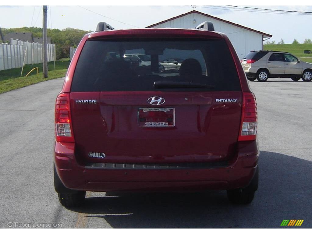 2008 Entourage GLS - Cranberry Red / Beige photo #4