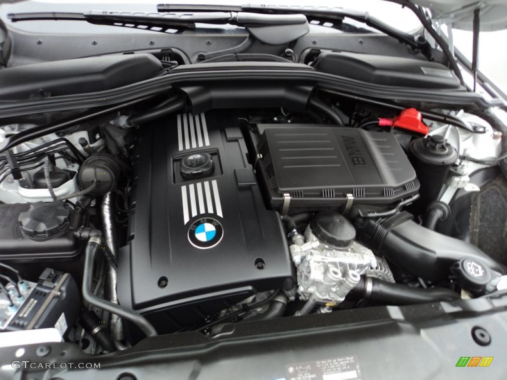 2009 BMW 5 Series 535xi Sedan Engine Photos