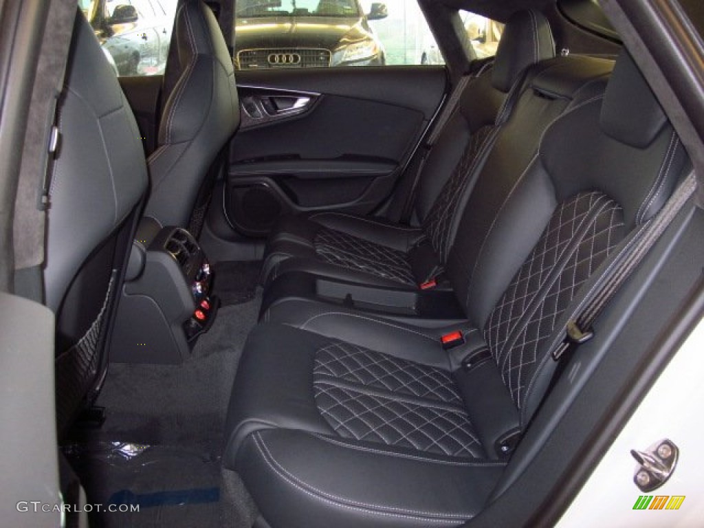 2014 Audi S7 Prestige 4.0 TFSI quattro Rear Seat Photo #90330852