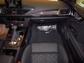 Black Valcona w/Diamond Contrast Stitching Interior Photo for 2014 Audi S7 #90330873