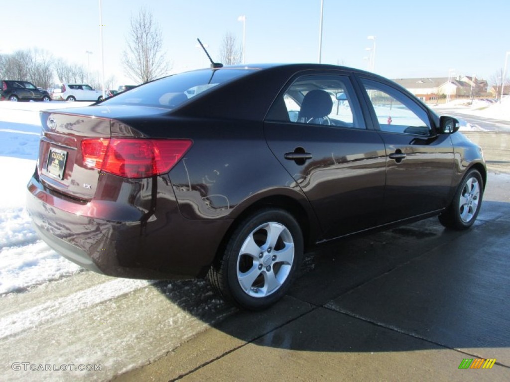 2010 Forte EX - Dark Cherry / Stone photo #3
