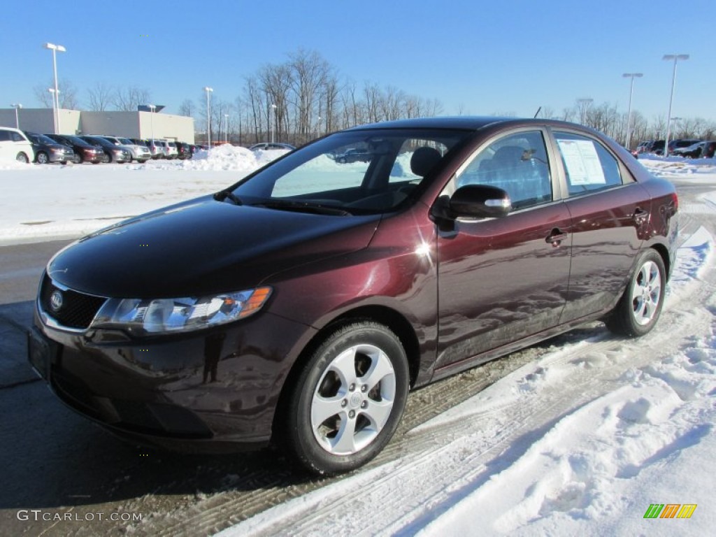 2010 Forte EX - Dark Cherry / Stone photo #7