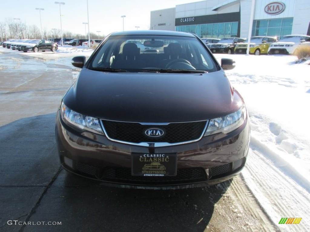 2010 Forte EX - Dark Cherry / Stone photo #8