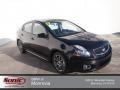 2012 Super Black Nissan Sentra SE-R Spec V  photo #1