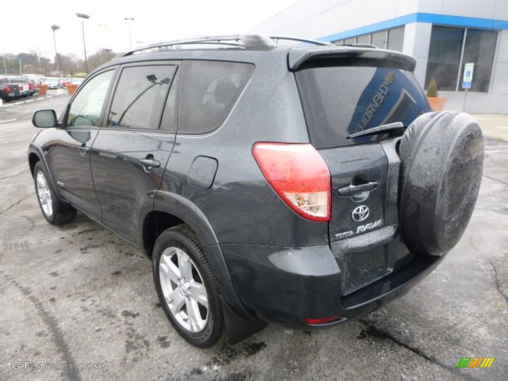 2008 RAV4 Sport 4WD - Flint Mica / Dark Charcoal photo #3