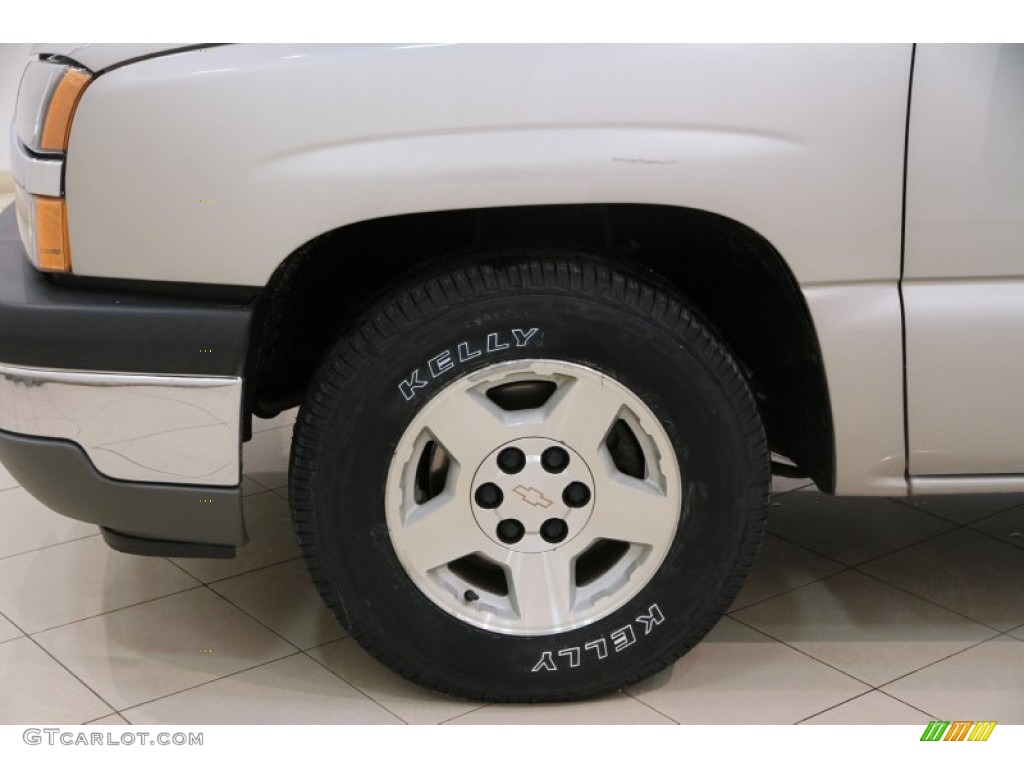 2005 Silverado 1500 Regular Cab - Silver Birch Metallic / Dark Charcoal photo #13