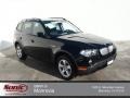 Jet Black 2007 BMW X3 3.0si