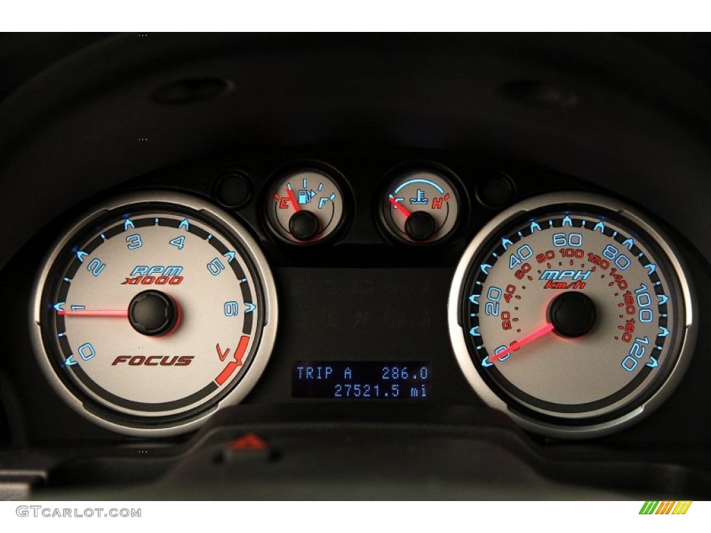 2010 Ford Focus SE Coupe Gauges Photos