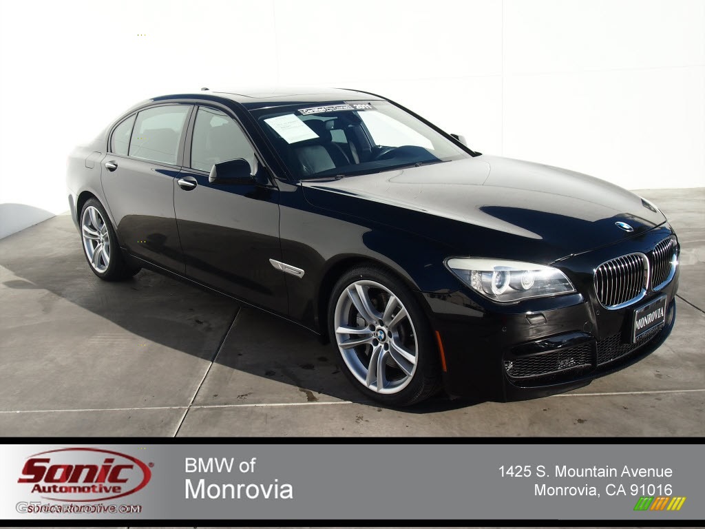 2011 7 Series 750Li Sedan - Jet Black / Black photo #1