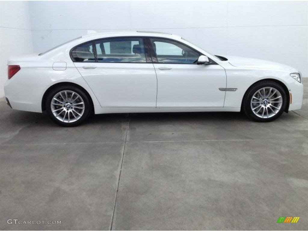 Alpine White 2014 BMW 7 Series 750Li Sedan Exterior Photo #90334755
