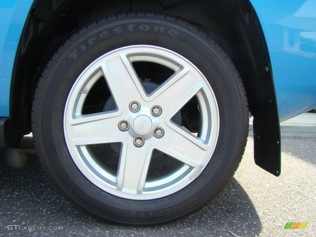 2008 Compass Sport - Surf Blue Pearl / Dark Slate Gray photo #6