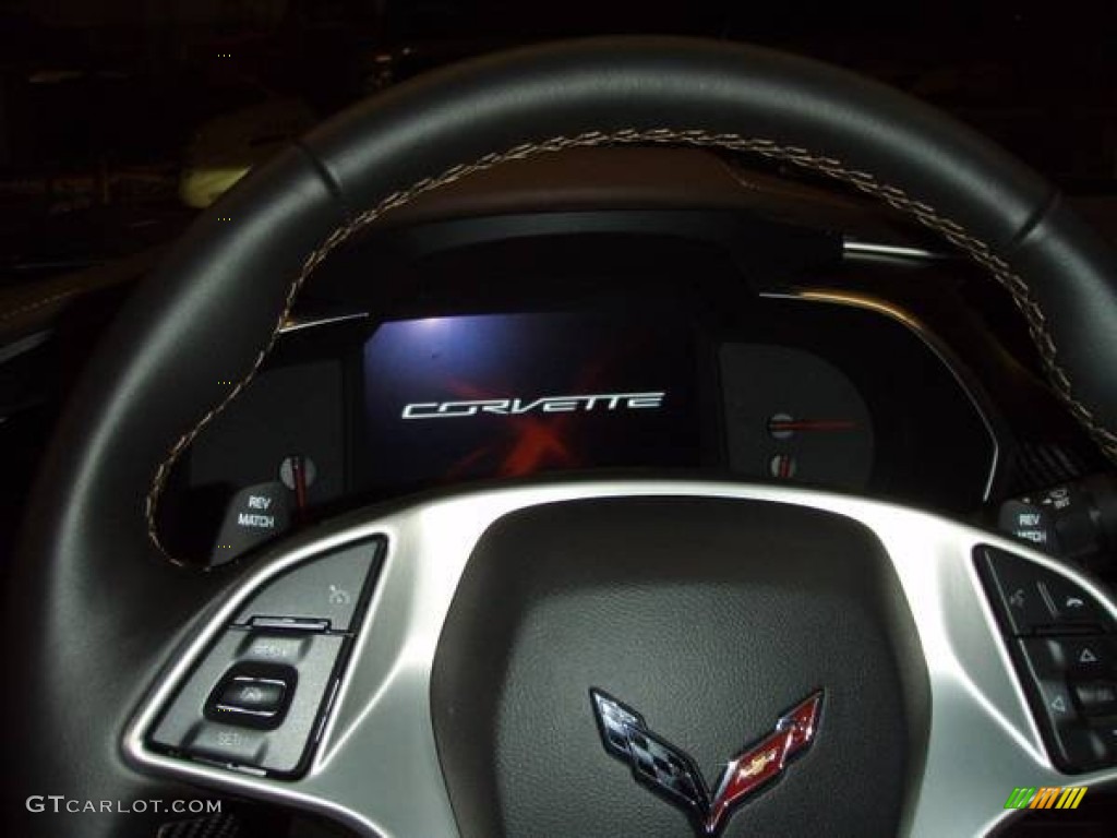 2014 Corvette Stingray Coupe Z51 - Night Race Blue Metallic / Brownstone photo #5