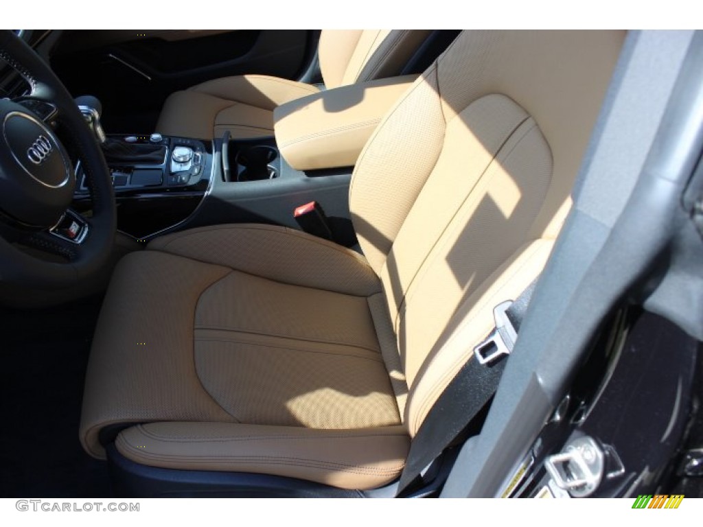 2014 Audi S7 Prestige 4.0 TFSI quattro Front Seat Photo #90338345