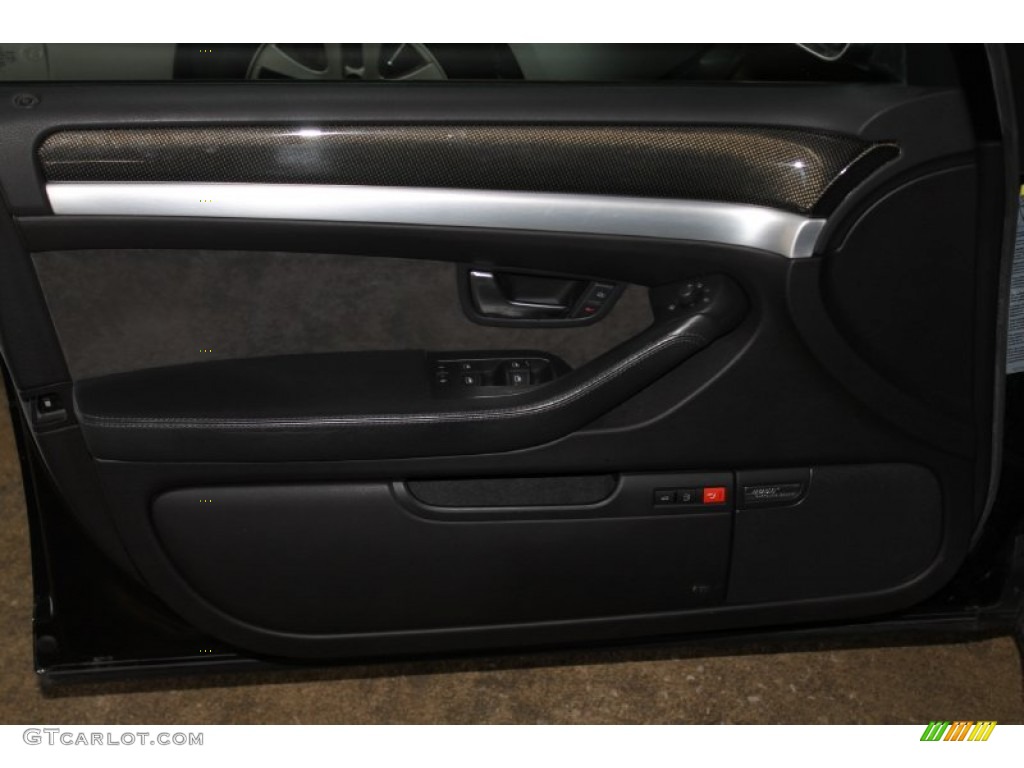 2007 S8 5.2 quattro - Brilliant Black / Espresso/Black photo #13