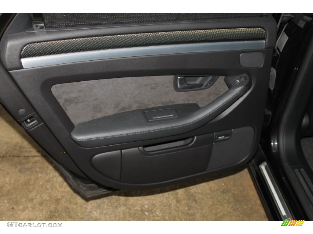 2007 S8 5.2 quattro - Brilliant Black / Espresso/Black photo #26