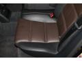 2007 Audi S8 Espresso/Black Interior Rear Seat Photo