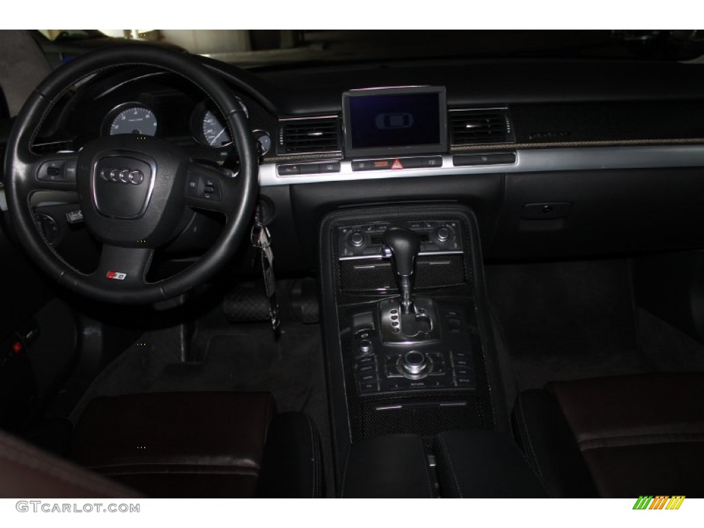 2007 S8 5.2 quattro - Brilliant Black / Espresso/Black photo #29