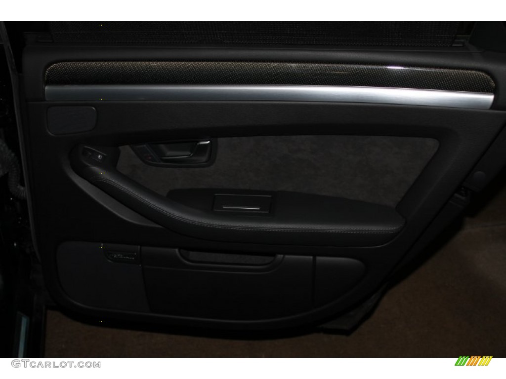 2007 S8 5.2 quattro - Brilliant Black / Espresso/Black photo #31