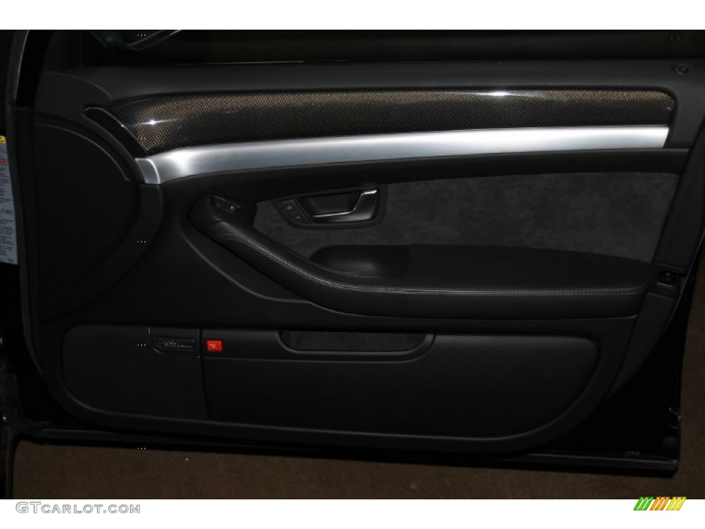 2007 S8 5.2 quattro - Brilliant Black / Espresso/Black photo #33