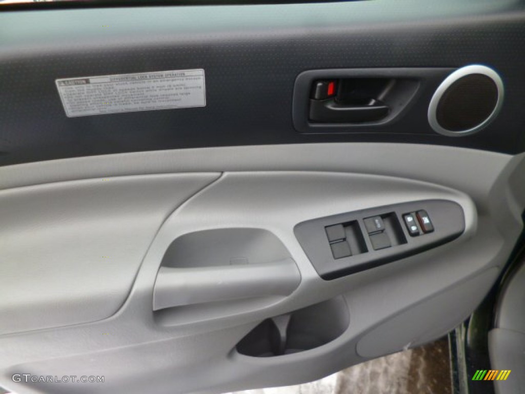 2013 Tacoma V6 TRD Double Cab 4x4 - Spruce Green Mica / Graphite photo #12