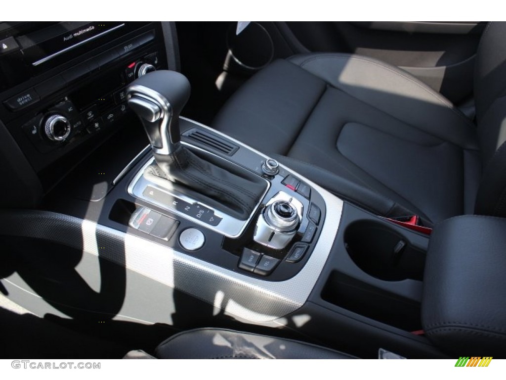 2014 A4 2.0T quattro Sedan - Phantom Black Pearl / Black photo #11