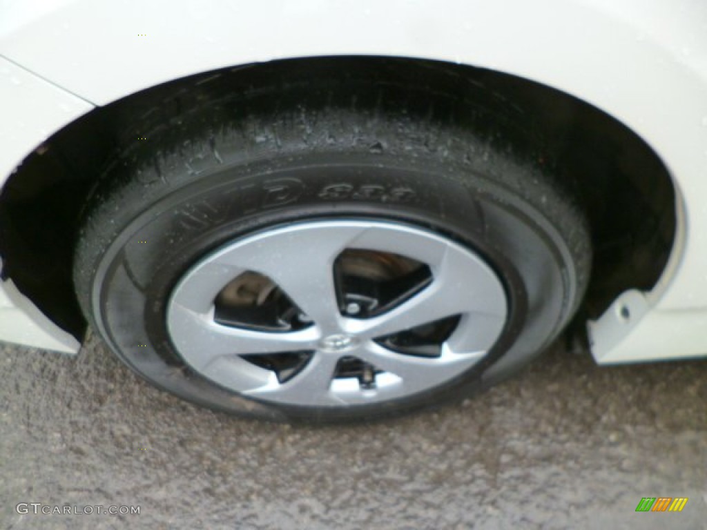2010 Prius Hybrid III - Blizzard White Pearl / Bisque photo #7