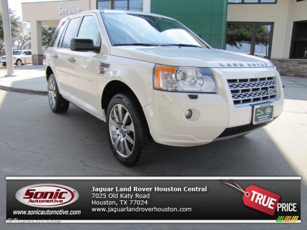2008 LR2 HSE - Alaska White / Alpaca Beige photo #1