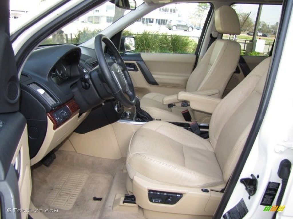 2008 LR2 HSE - Alaska White / Alpaca Beige photo #2