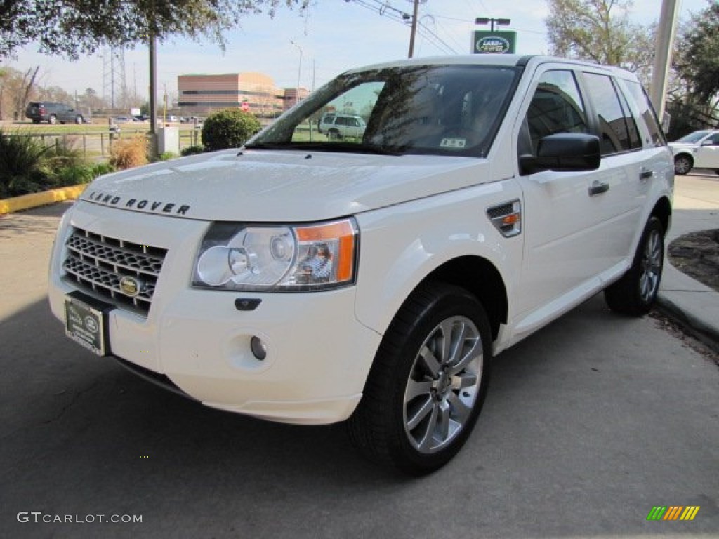 2008 LR2 HSE - Alaska White / Alpaca Beige photo #5