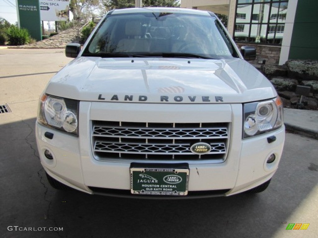 2008 LR2 HSE - Alaska White / Alpaca Beige photo #6