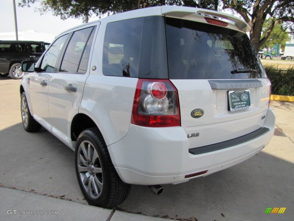 2008 LR2 HSE - Alaska White / Alpaca Beige photo #8