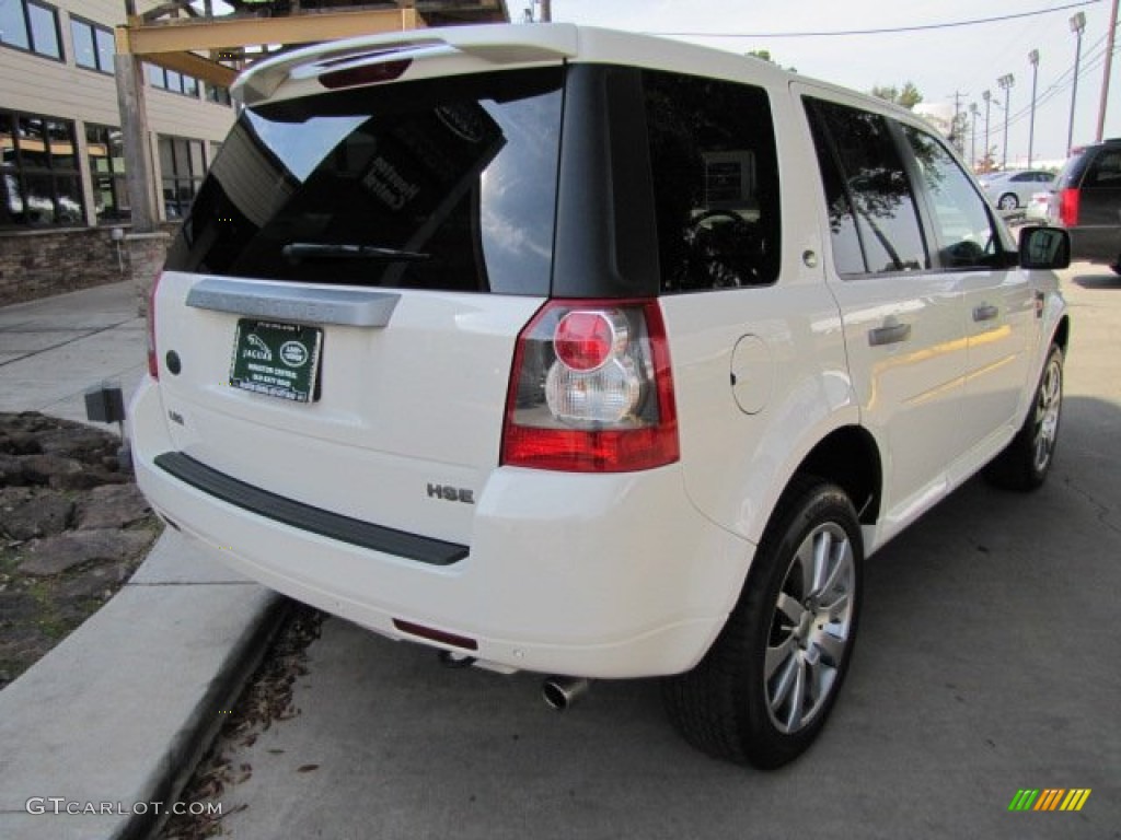 2008 LR2 HSE - Alaska White / Alpaca Beige photo #10