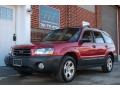2005 Cayenne Red Pearl Subaru Forester 2.5 X  photo #9
