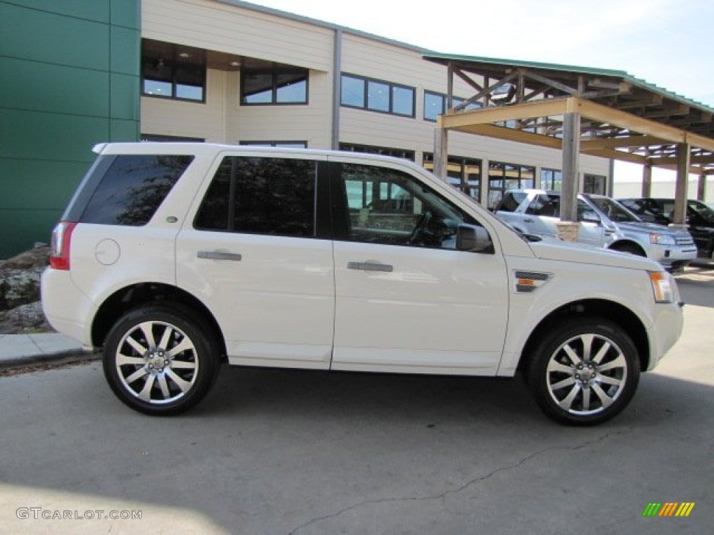 2008 LR2 HSE - Alaska White / Alpaca Beige photo #11