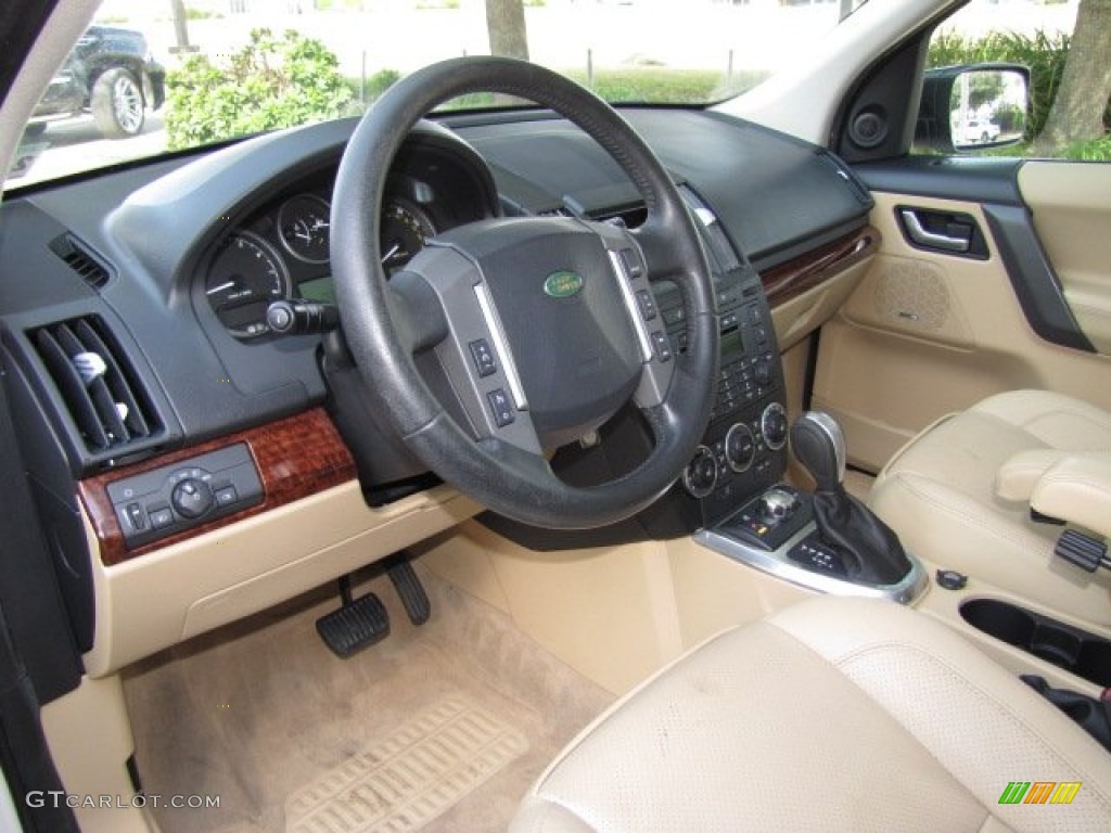 2008 LR2 HSE - Alaska White / Alpaca Beige photo #12