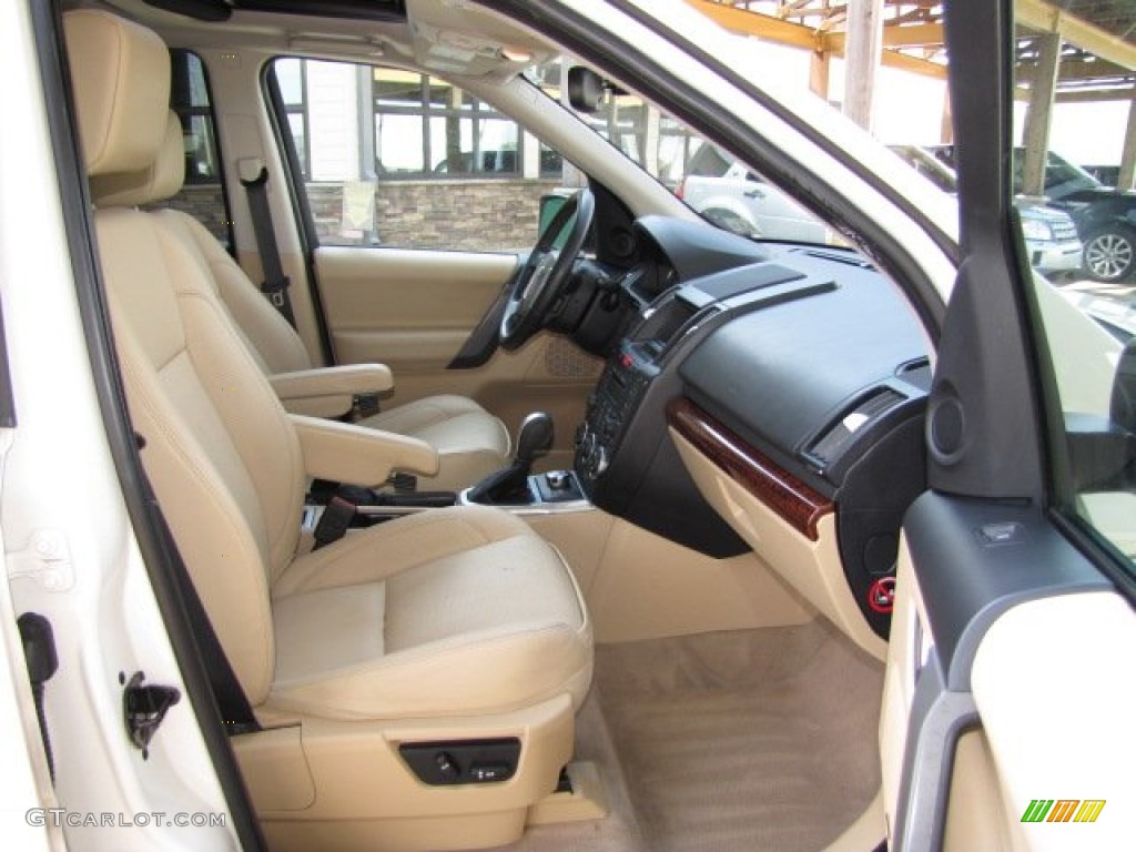 2008 LR2 HSE - Alaska White / Alpaca Beige photo #24