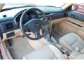 2005 Subaru Forester Beige Interior Prime Interior Photo