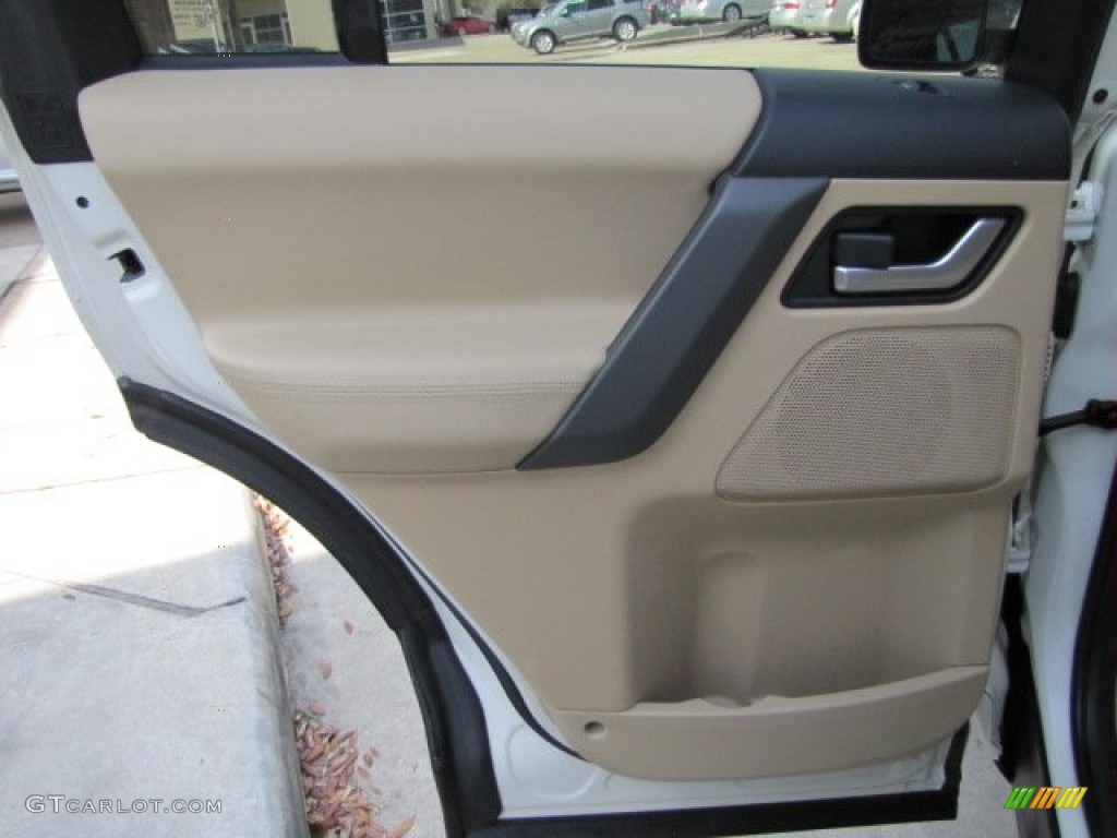 2008 LR2 HSE - Alaska White / Alpaca Beige photo #43